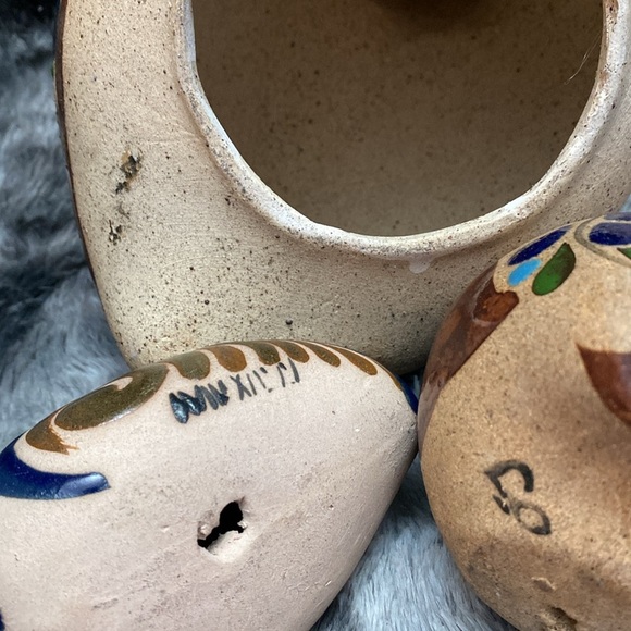 3 Vintage Mexican Tonala Birds
Pottery stoneware - Picture 10 of 16